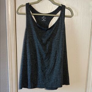 Nike Women's Charcoal Gray Tank Top